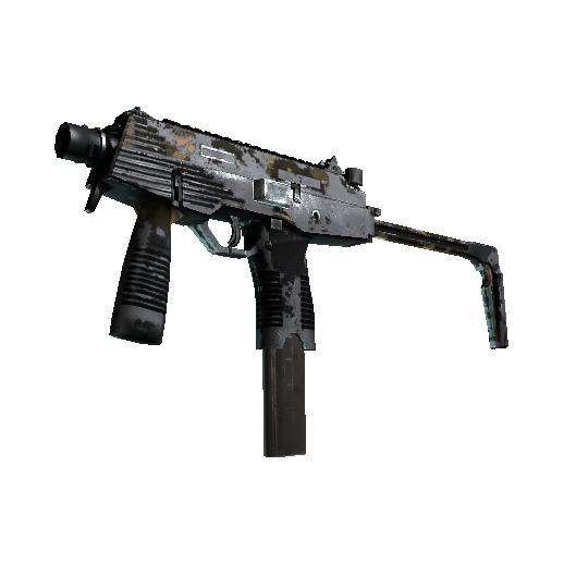 MP9 | 黑砂 (战痕累累)