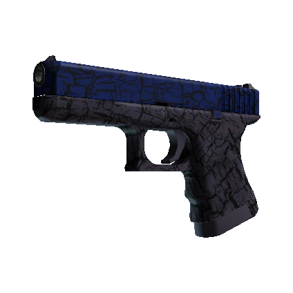 格洛克 18 型(StatTrak™) | 蓝色裂纹 (崭新出厂)