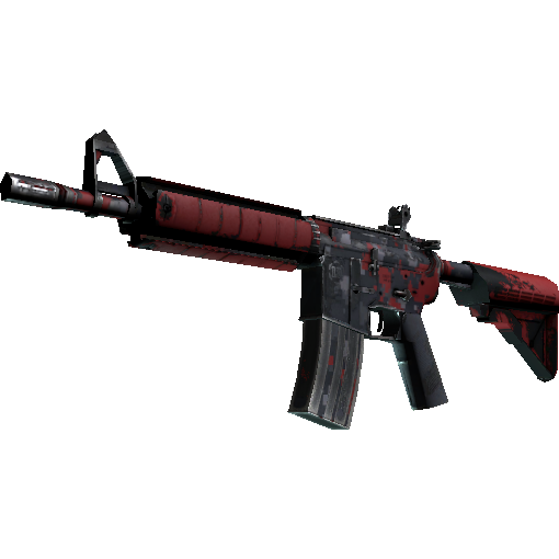 M4A4(纪念品) | 红色 DDPAT (破损不堪)