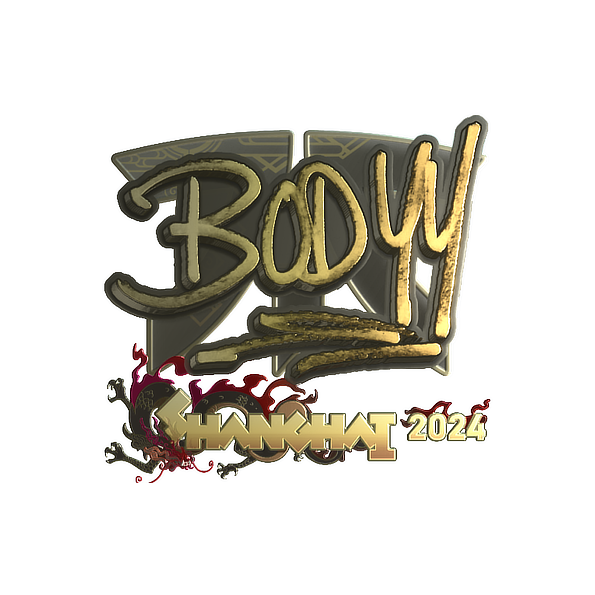 印花 | bodyy(金色)| 2024年上海锦标赛