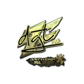 印花 | dgt(金色) | 2022年安特卫普锦标赛
