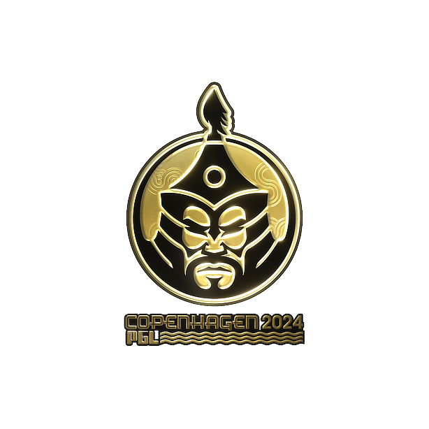 印花 | The MongolZ(金色)| 2024年哥本哈根锦标赛