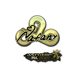 印花 | nafany(金色) | 2022年安特卫普锦标赛