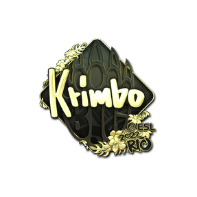 印花 | Krimbo(金色)| 2022年里约热内卢锦标赛