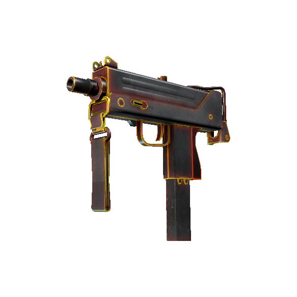 MAC-10 | 炽热 (破损不堪)