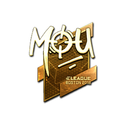 印花 | mou(金色)| 2018年波士顿锦标赛