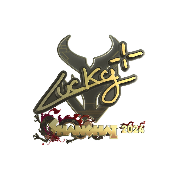 印花 | Lucky(金色)| 2024年上海锦标赛