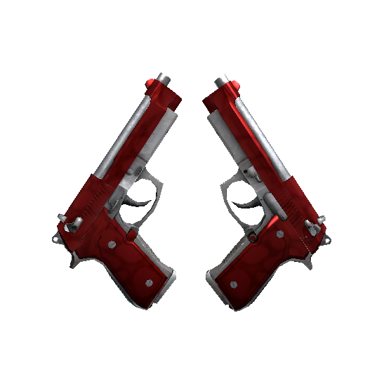 双持贝瑞塔（StatTrak™） | 血红蛋白 (崭新出厂)