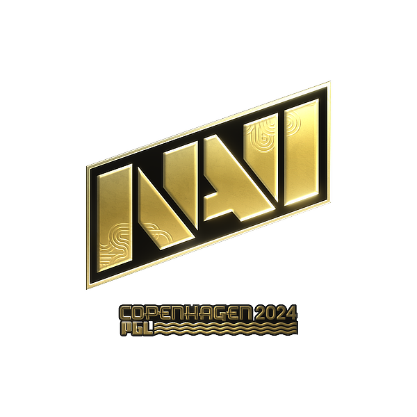 印花 | Natus Vincere(金色)| 2024年哥本哈根锦标赛