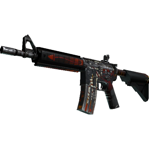 M4A4 | 地狱烈焰 (战痕累累)