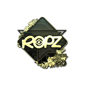 印花 | ropz(金色)| 2022年里约热内卢锦标赛