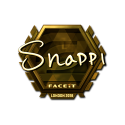 印花 | Snappi(金色)| 2018年伦敦锦标赛