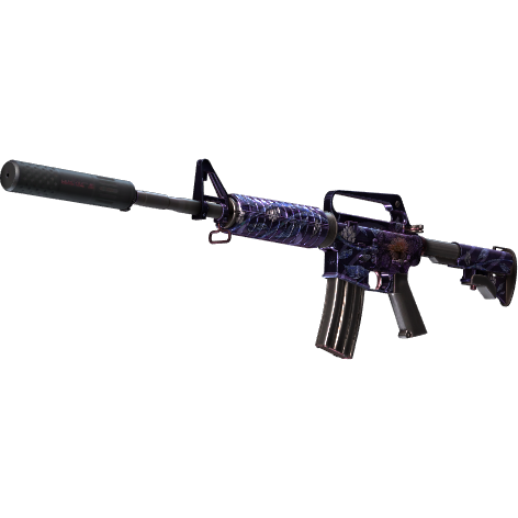 M4A1 消音型 | 黑莲花 (久经沙场)