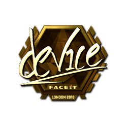 印花 | device(金色)| 2018年伦敦锦标赛