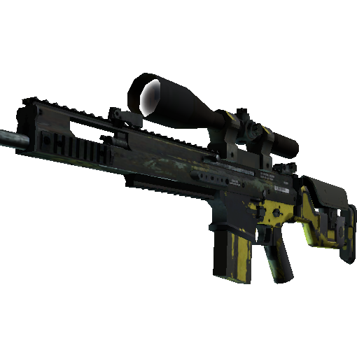 SCAR-20 | 丛林滑流 (战痕累累)