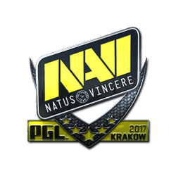 印花 | Natus Vincere(闪亮)| 2017年克拉科夫锦标赛