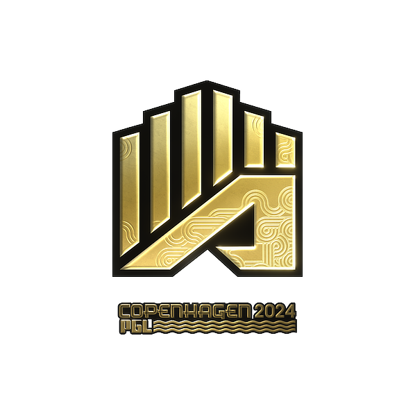 印花 | AMKAL ESPORTS(金色)| 2024年哥本哈根锦标赛