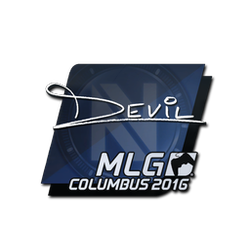 印花 | DEVIL | 2016年 MLG 哥伦布锦标赛