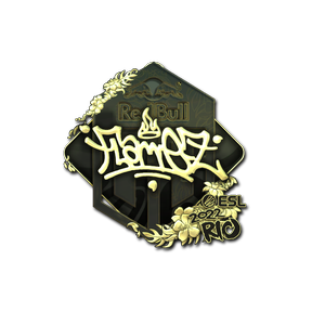 印花 | FlameZ(金色)| 2022年里约热内卢锦标赛
