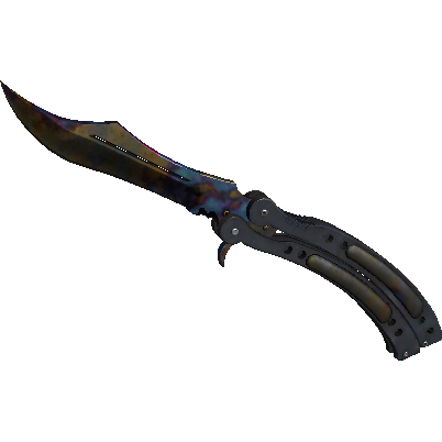 蝴蝶刀(★ StatTrak™) | 表面淬火 (破损不堪)