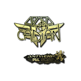 印花 | cadiaN(金色) | 2022年安特卫普锦标赛