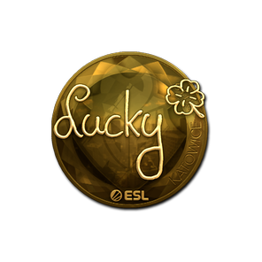 印花 | Lucky(金色)| 2019年卡托维兹锦标赛