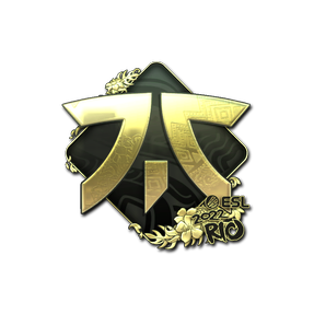 印花 | Fnatic(金色)| 2022年里约热内卢锦标赛