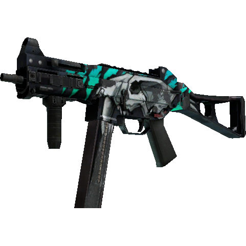 UMP-45 | 野蛮剑齿虎 (战痕累累)