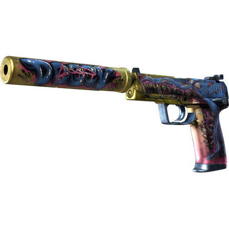 USP 消音版(StatTrak™) | 破颚者 (崭新出厂)