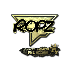 印花 | ropz(金色) | 2022年安特卫普锦标赛