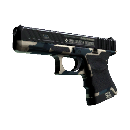 格洛克 18 型(StatTrak™) | 冬季战术 (略有磨损)