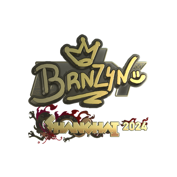 印花 | brnz4n(金色)| 2024年上海锦标赛