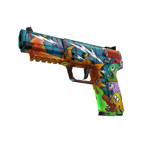 FN57(StatTrak™) | 怒氓 (久经沙场)