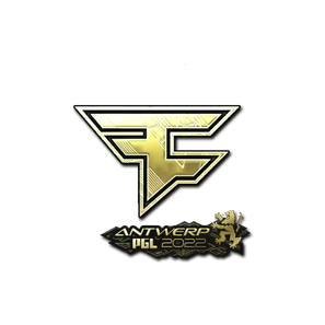 印花 | FaZe Clan(金色)| 2022年安特卫普锦标赛