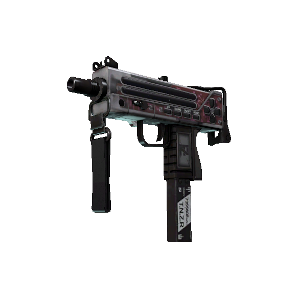 MAC-10(StatTrak™) | 战争手柄 (破损不堪)