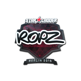 印花 | ropz(闪亮)| 2019年柏林锦标赛