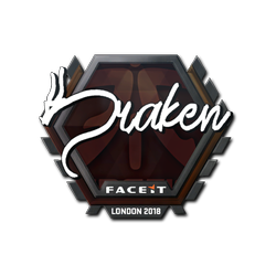 印花 | draken | 2018年伦敦锦标赛