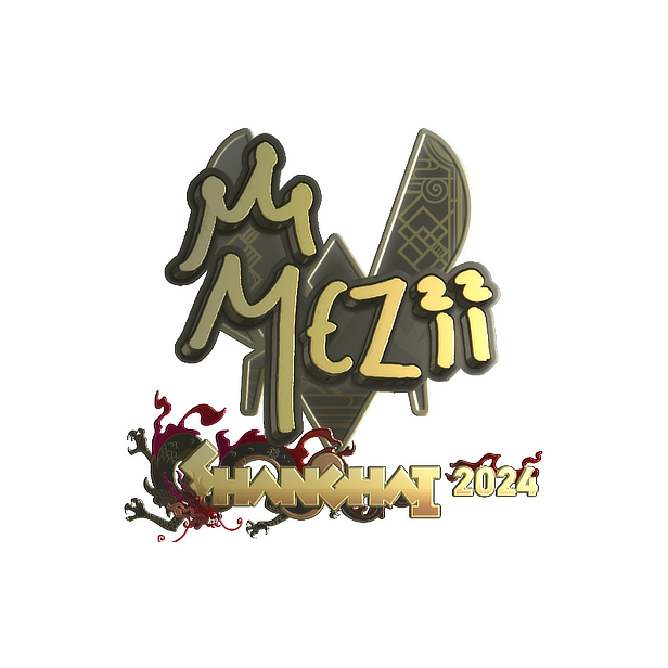 印花 | mezii(金色)| 2024年上海锦标赛