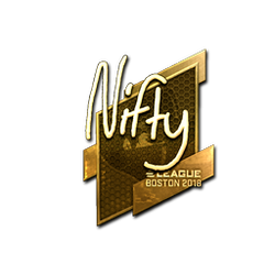 印花 | Nifty(金色)| 2018年波士顿锦标赛