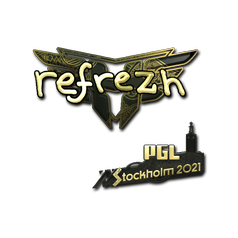 印花 | refrezh(金色)| 2021年斯德哥尔摩锦标赛