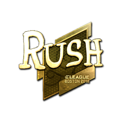 印花 | RUSH(金色)| 2018年波士顿锦标赛