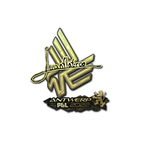 印花 | juanflatroo(金色) | 2022年安特卫普锦标赛