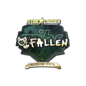 印花 | FalleN(金色)| 2019年柏林锦标赛