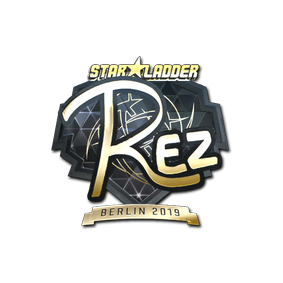 印花 | REZ(金色)| 2019年柏林锦标赛