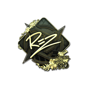 印花 | REZ(金色)| 2022年里约热内卢锦标赛