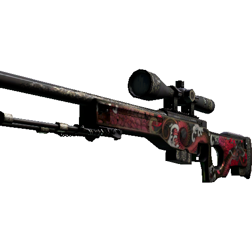 AWP | 金粉肆蛇 (战痕累累)