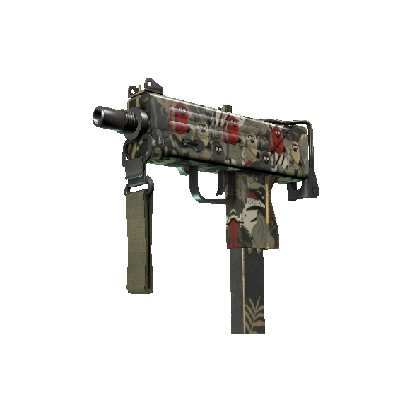 MAC-10(StatTrak™) | 萌猴迷彩 (久经沙场)