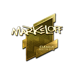 印花 | markeloff（金色）| 2018年波士顿锦标赛