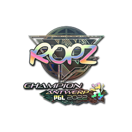 印花 | ropz(全息,冠军) | 2022年安特卫普锦标赛