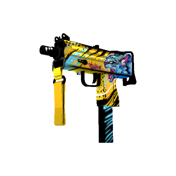 MAC-10(StatTrak™) | 潜行者 (略有磨损)